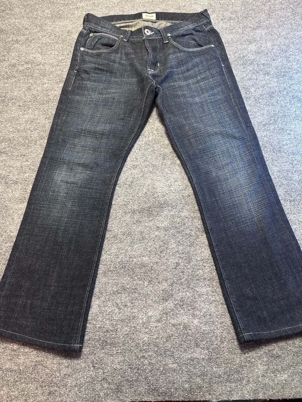 Hudson Mens Y2K Dark Wash Bootcut Jeans Size 29 Made in USA Denim Moto Urban